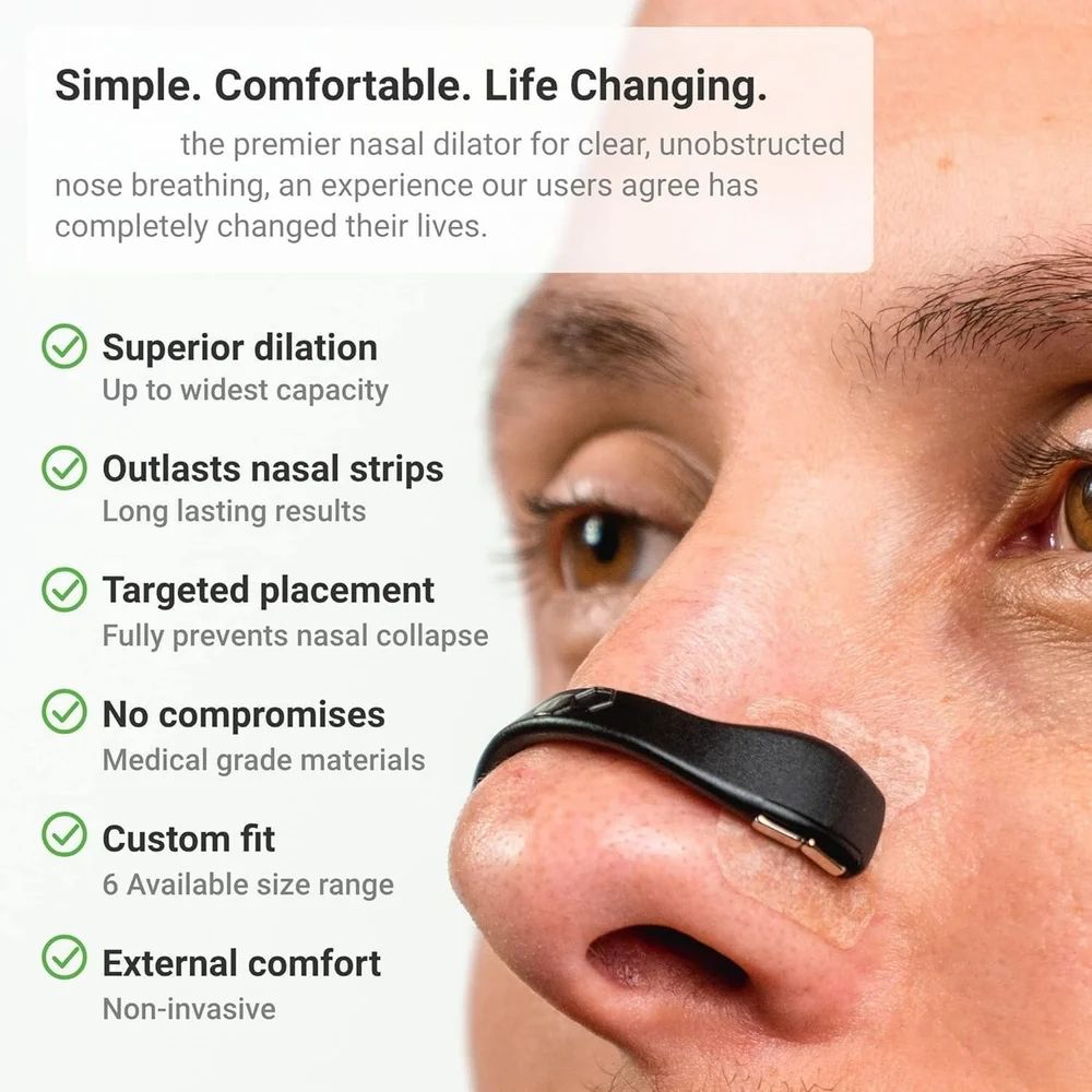 Magnetic Anti-Snoring Nasal Strips