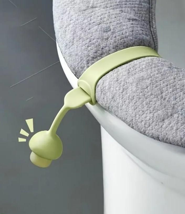 Hands-Free Hygiene – Silicone Toilet Seat Lifter (Pack of 4)
