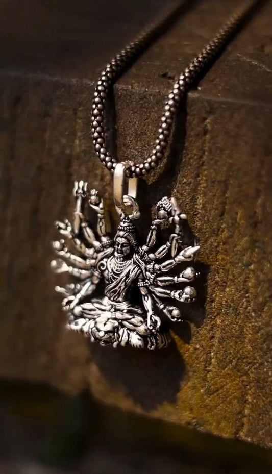 Divine Mahadev Pendant with Chain – Embrace Spiritual Strength