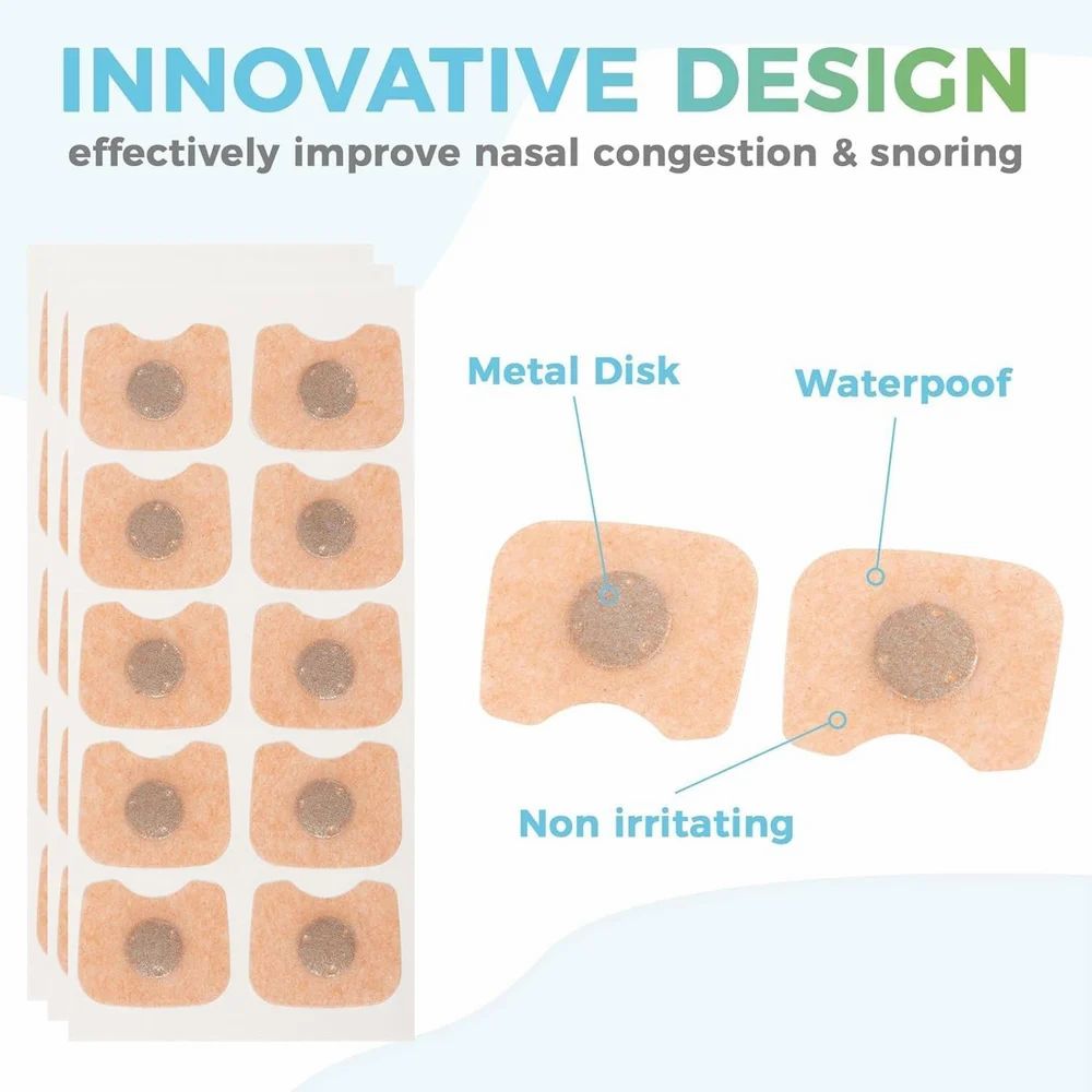 Magnetic Anti-Snoring Nasal Strips