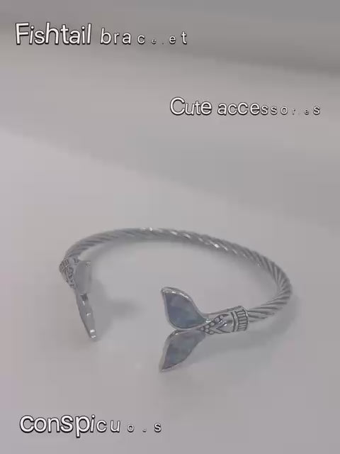 Mermaid Tail Abalone Shell Bangle – Ocean-Inspired Elegance